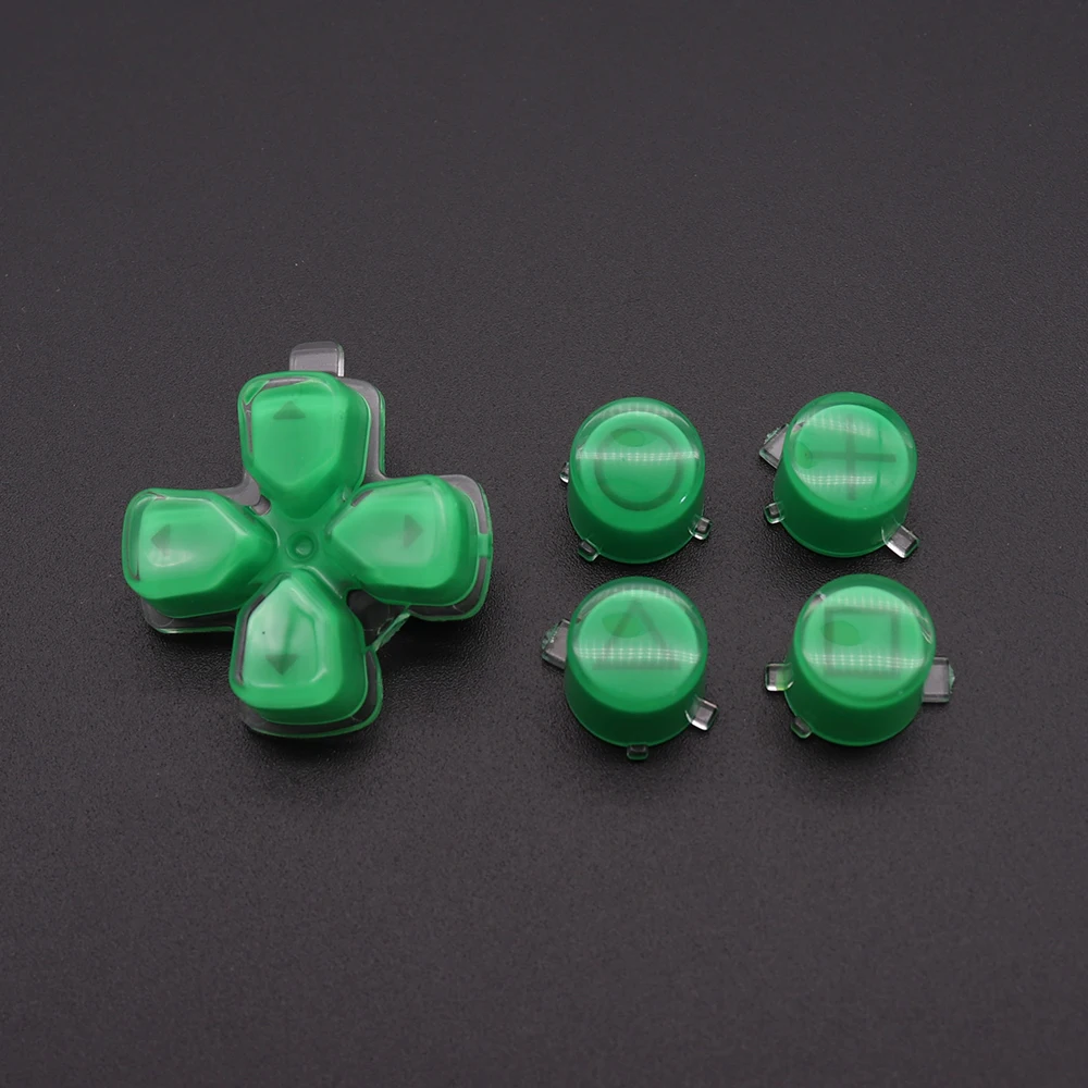 D-Pad dpad move Action Key abxy ชุดปุ่มชุดซ่อมแซมอะไหล่สำหรับ Sony ps5เกมคอนโทรลเลอร์ PS5 Gamepad