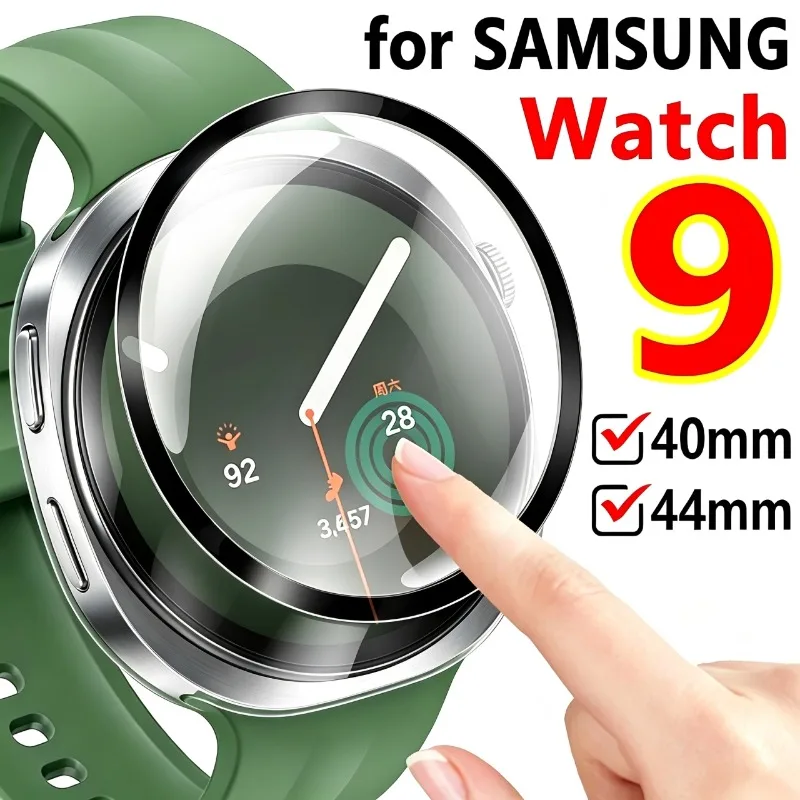 Protetor de Tela Anti-riscos (1-5 Peças) para Samsung Galaxy Watch 9 40mm 44mm, Película de Cobertura Total para Galaxy Ultra2 47mm, Filmes PMMA