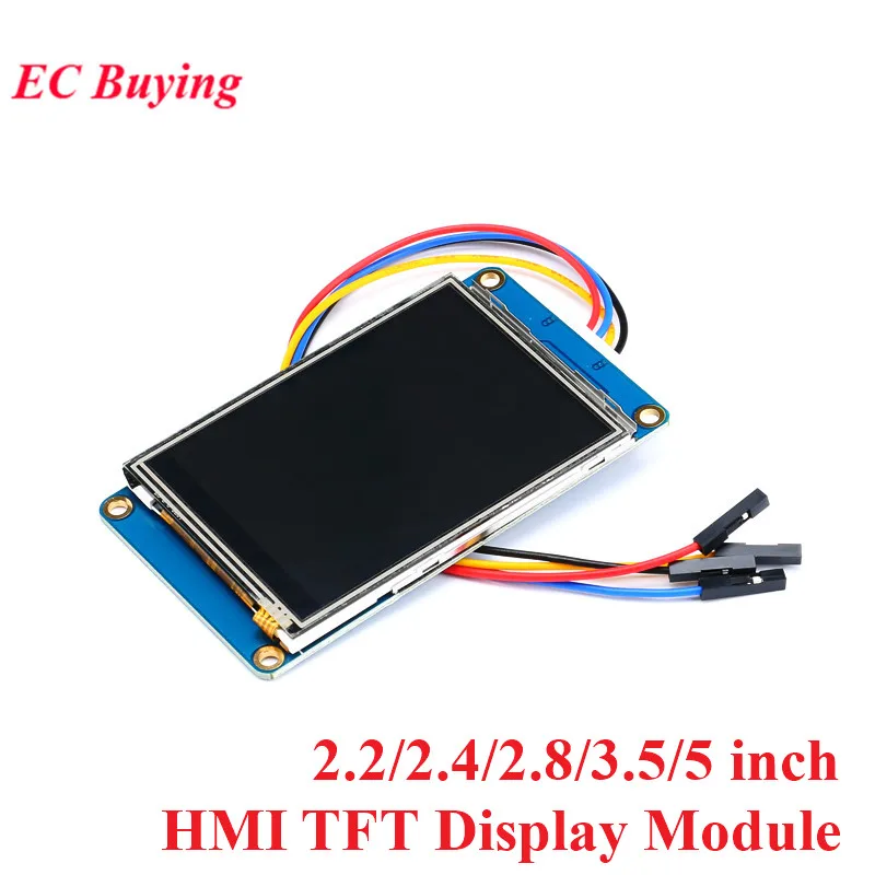 2.2 2.4 2.8 3.5 5 pollici USART HMI Intelligent Smart USART UART 2.2 "2.4" 2.8 "3.5" 5 "Display modulo LCD TFT con immagine del carattere