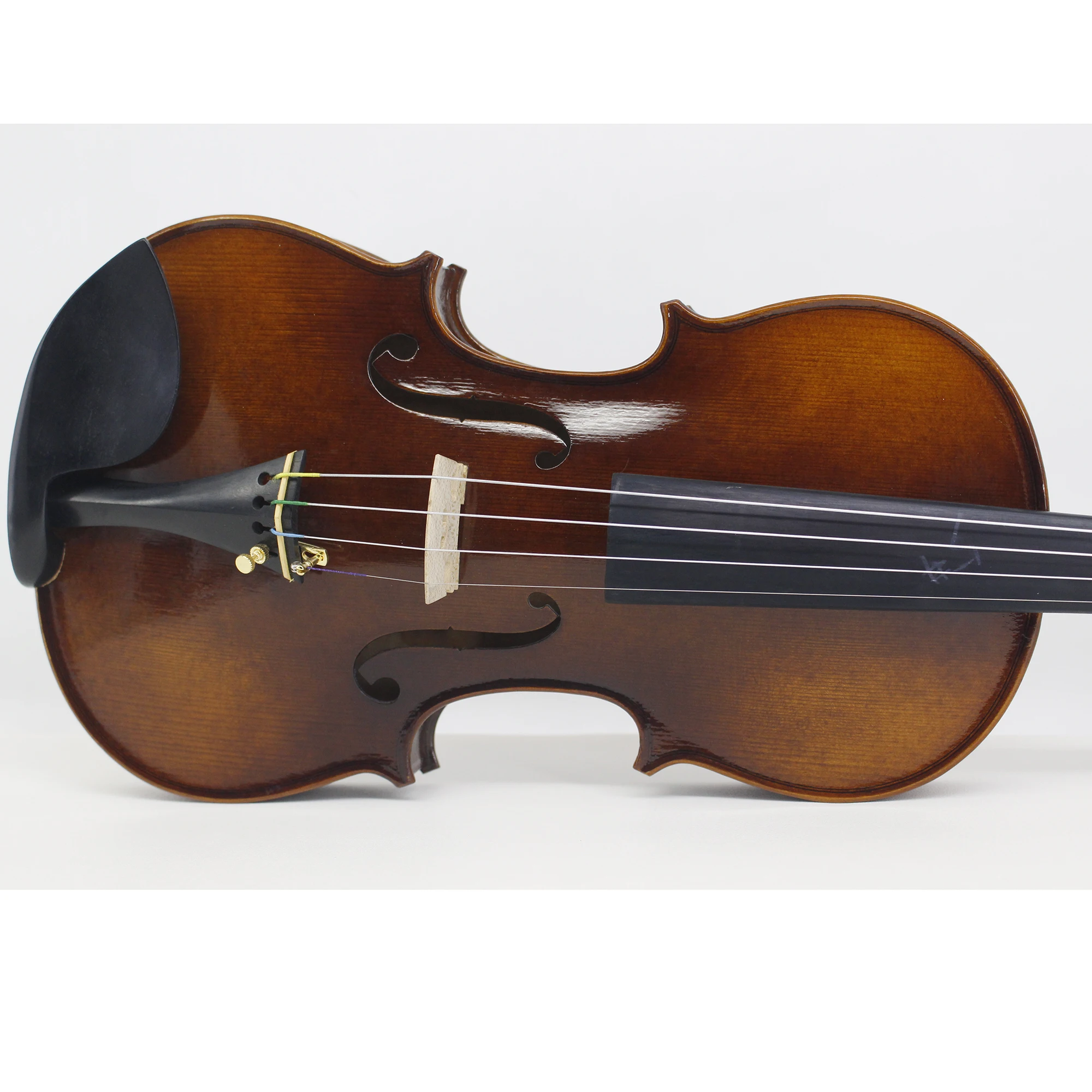 

High Grade European Spruce Flamed Violin Handmade Oil Painting Professional 4/4 Violin