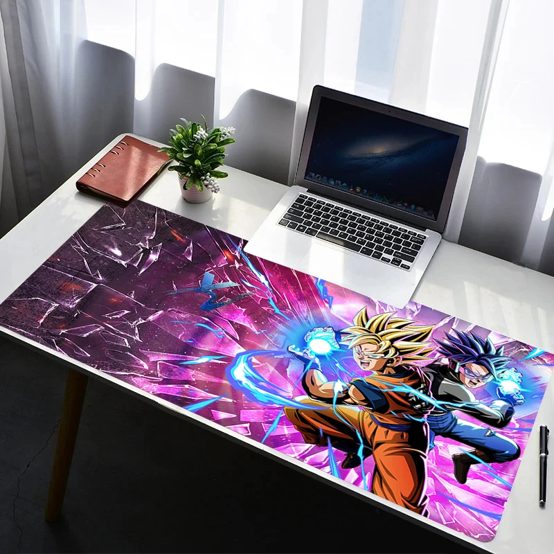 

Mousepad Laptop HD Mouse Pad Office Accessories PC Cartoon Keyboard Pad Rubber Cup Mat Soft Mouse Mat Dragon Ball Large Desk Mat