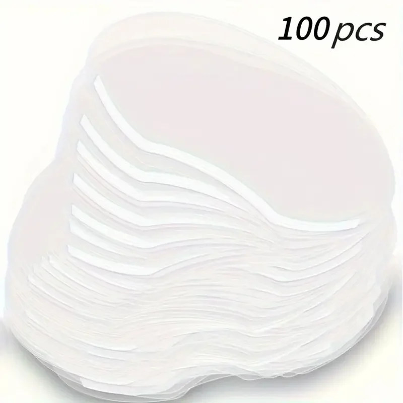 100 Pcs Clear Shower Eye Shield Protectors