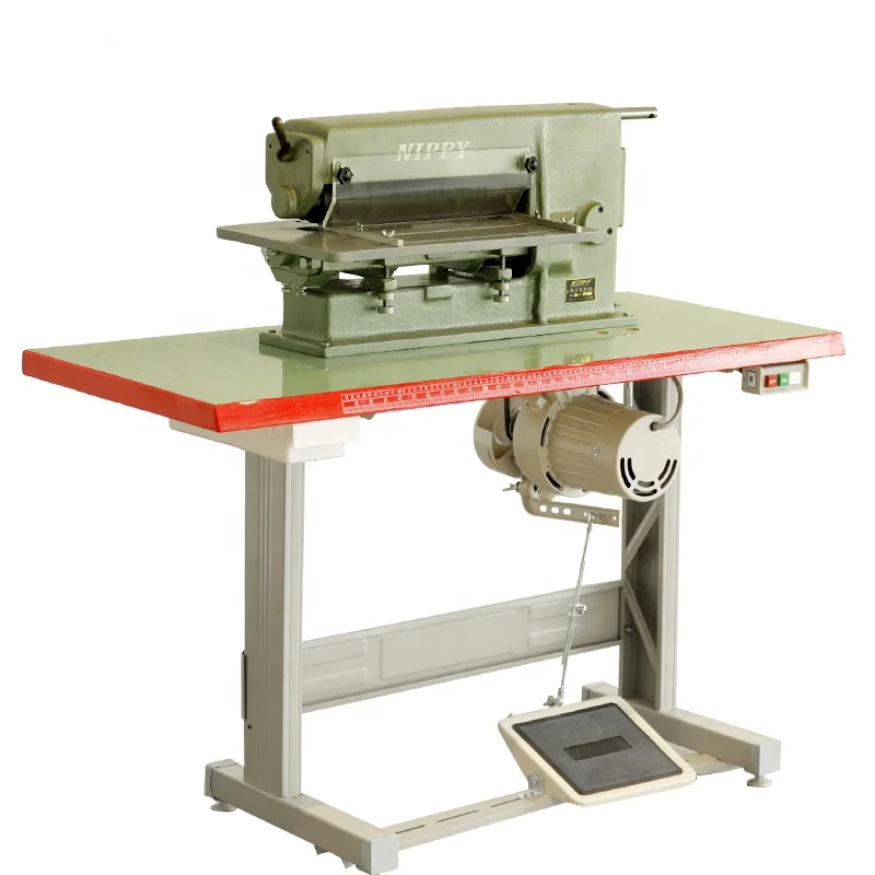 NP18 Japan Nippy Refurbished Leather Strap Cutting Machine for Slitter Leather Belt Making