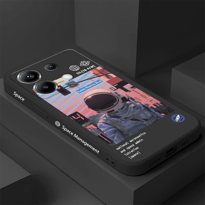 

Streetlight Spacer Phone Case For Xiaomi Poco F7 X7 X6 F6 M6 M5 M5S F5 X5 F4 X4 M4 F3 M3 X3 Pro 4G 5G GT Silicone Cover