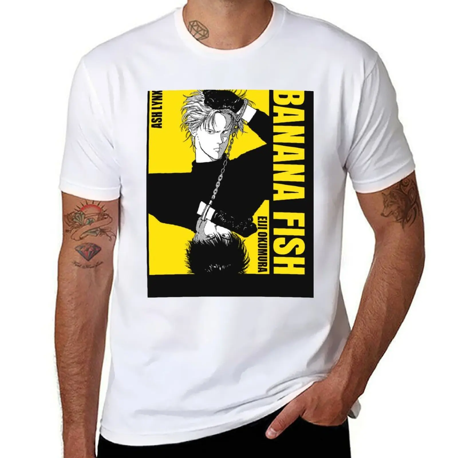 

Banana Fish T-Shirt t shirts for man pack cotton man t shirts for men T-Shirt