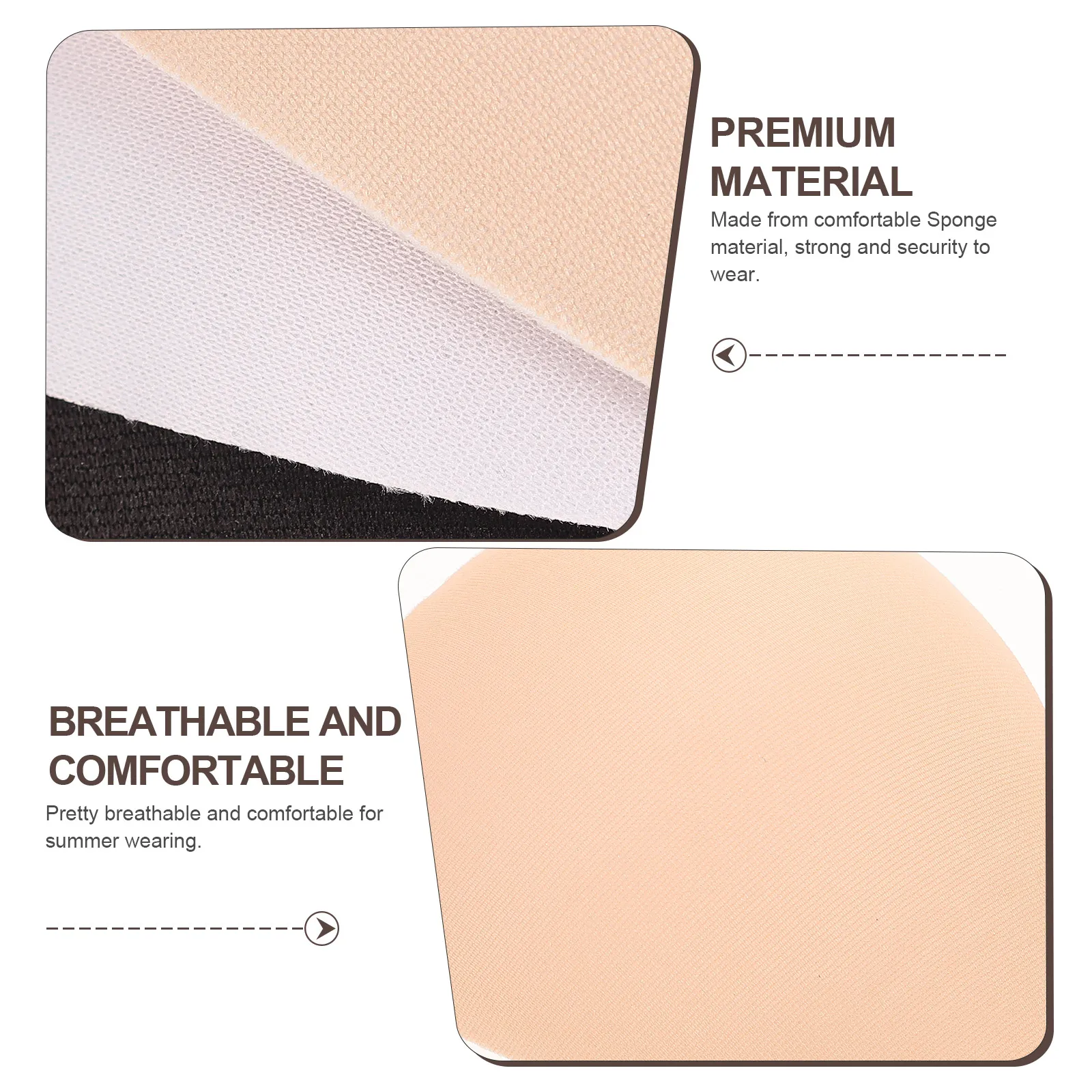 Inserti per coppe per reggiseno Donna Eco friendly Comodo Sport Costumi da bagno per yoga Reggiseni per allattamento Cuscinetti a triangolo Potenziatori Boost