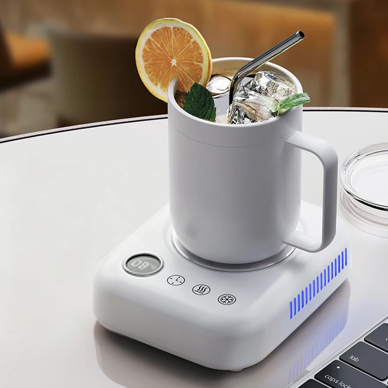 

2 в 1 подогреватель чашки, охладитель чашки, пивная бутылка, банка для напитков, охлаждающая кружка, охладитель для напитков, подставка для умной термостатической чашки 110 В/220 В