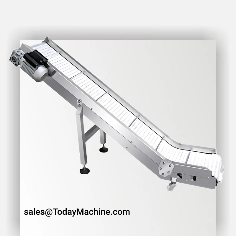 Professional custom small incline angle belt conveyor/dip angle conveyor belt