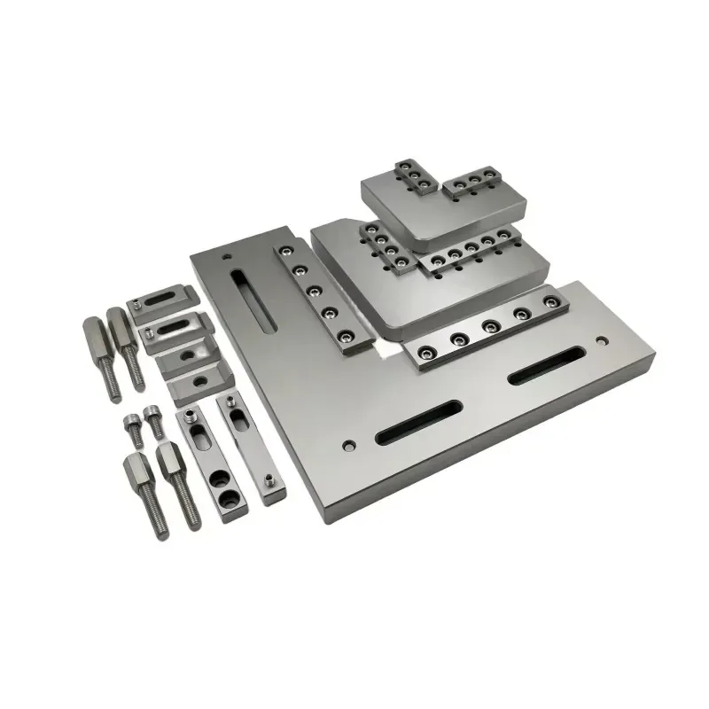 WEDM Machining Precision Stainless Steel Adjustable Combination square Vise HE-V06612