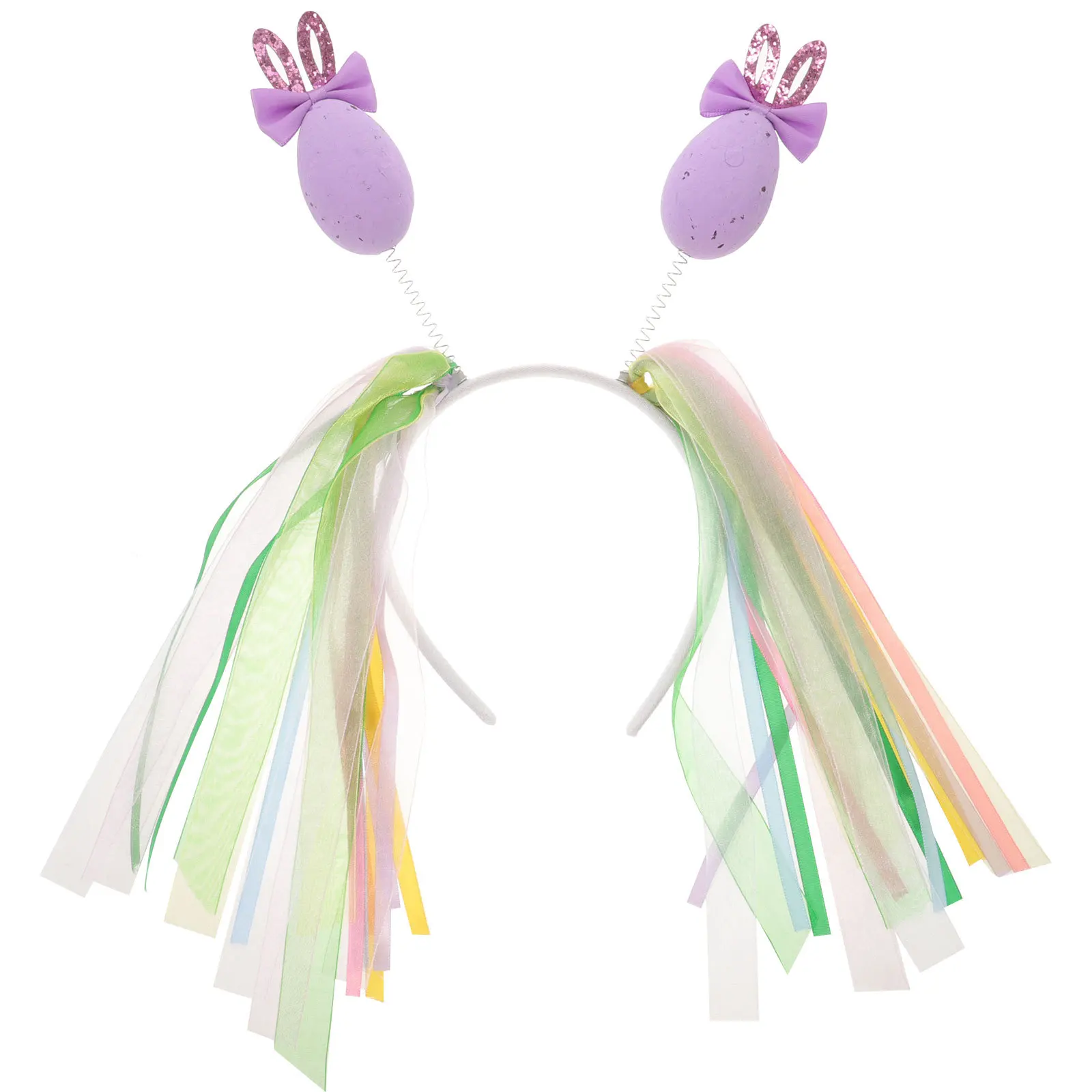 عصابة رأس على شكل أرنب عيد الفصح على شكل بيضة أرنب وأذن أرنب وإكسسوارات حفلات المهرجانات للفتيات والنساء لطيفة وخفيفة الوزن وقابلة للتعديل #3