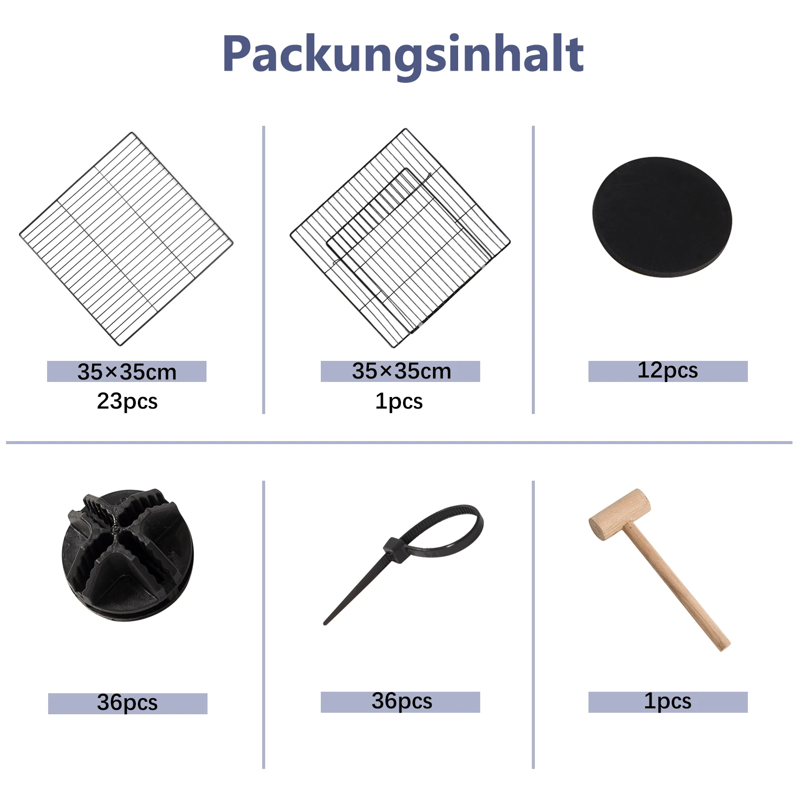 EUGAD DIY Haustierzaun, faltbarer Hundekäfig, Schlaf- und Spielhaus für Welpen, Kaninchen, Meerschweinchen, Hunde, Katzen, für Training und Freilauf im Freien – Detail 6