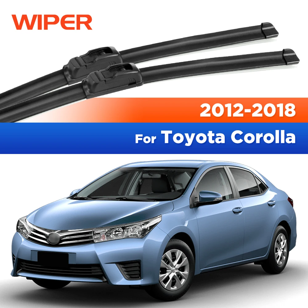 For Toyota Corolla E160 E170 E180 2012 - 2018 Wiper Front Wiper Blades Windshield Windscreen Window 26