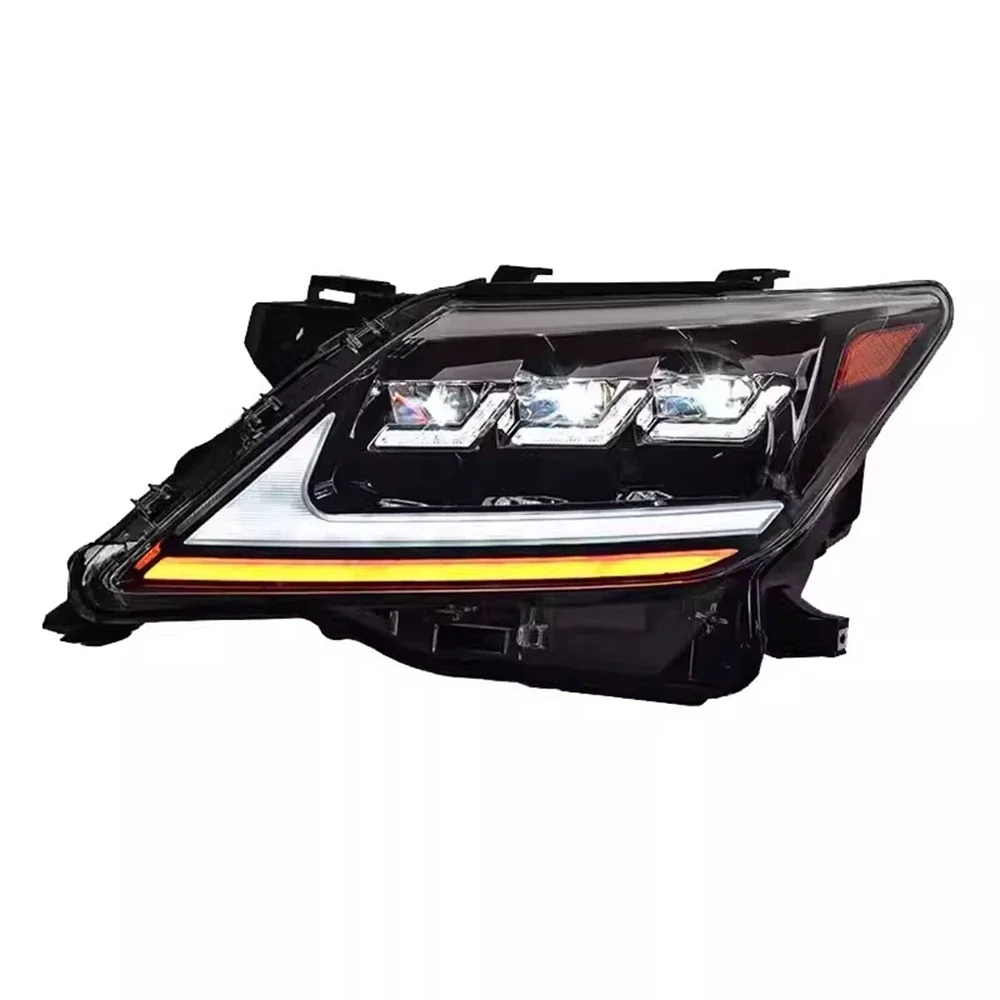 Car LED front lamp Headlight Assembly DRL For 08-15 Lexus LX570 Daytime Running Lamp 2pcs