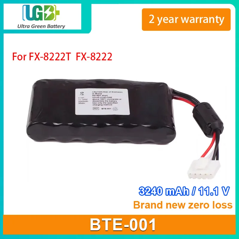 

UGB New BTE-001 Battery For FX-8222T FX-8222 Medical battery 3240mAh 11.1V 36Wh