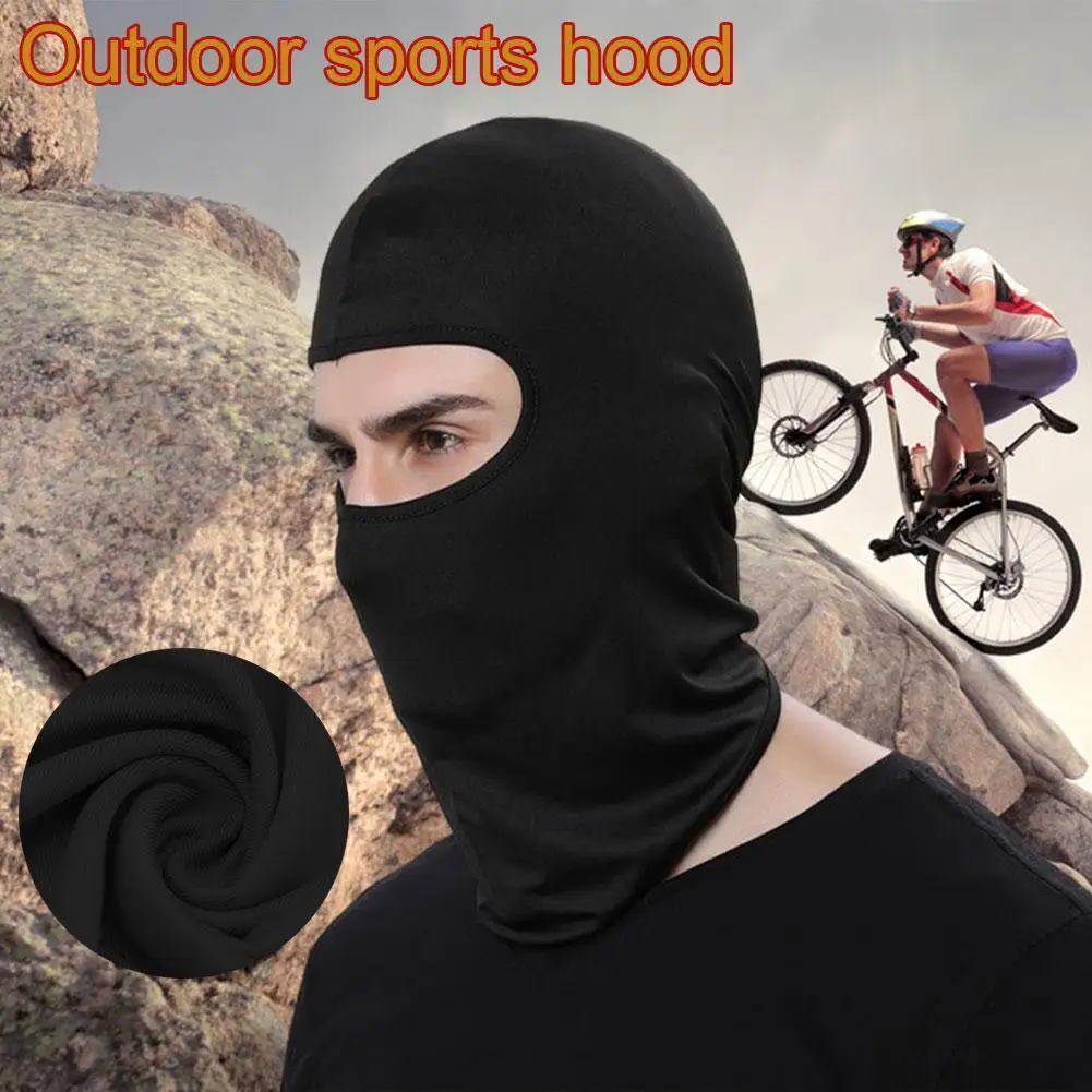 

Balaclava Cycling Caps for Men Bicycle Travel Quick Dry Dustproof Face Cover Sun Protection Hat Windproof Sports Hood Ski Mask