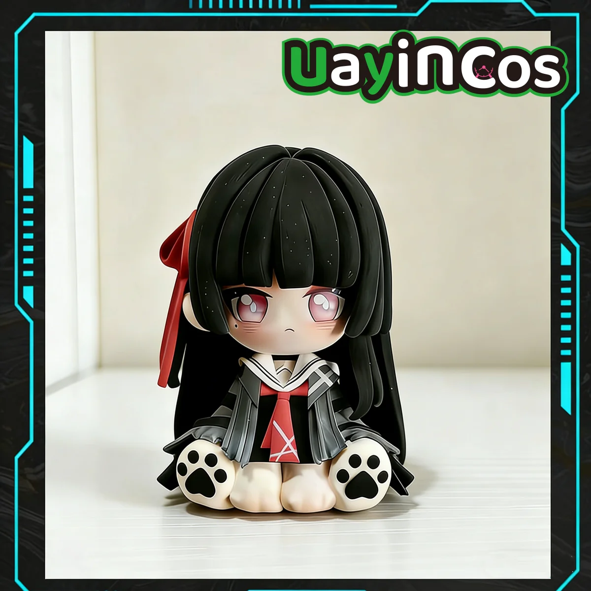 

В наличии: Плюшевая игрушка Wuthering Waves CHISA, 7 см, с одеждой, подушка-модель, украшение, аниме-фигурка, игровая игрушка, подарки для детей, косплей