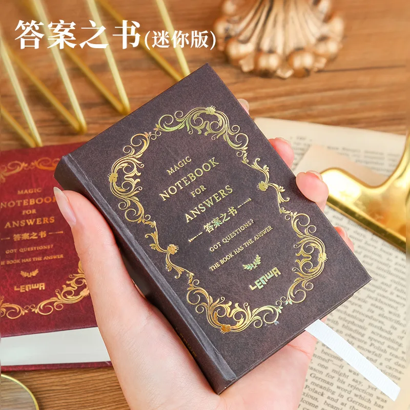 A7 Book of Answers Creative Chinese and English 208 Answers A7 Notebook Portable mini notes stationery