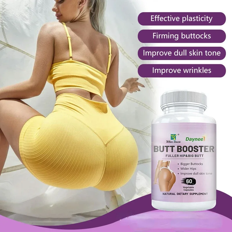 2 bottles of chest capsules+hip capsules to maintain body curves and improve immunity health food