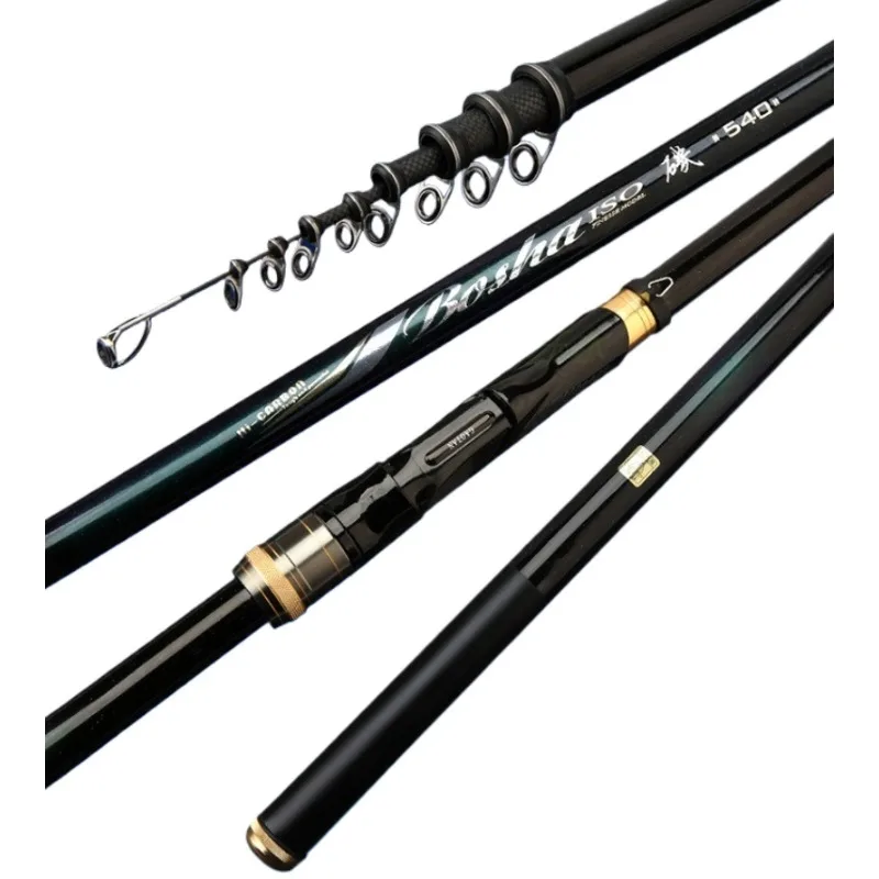 

Rock Fishing Rod Sea Fishing Rod High Carbon Ultra Hard Ultra Light Dual Purpose Fishing Rod Long Range Long Section 3.6m-7.2m