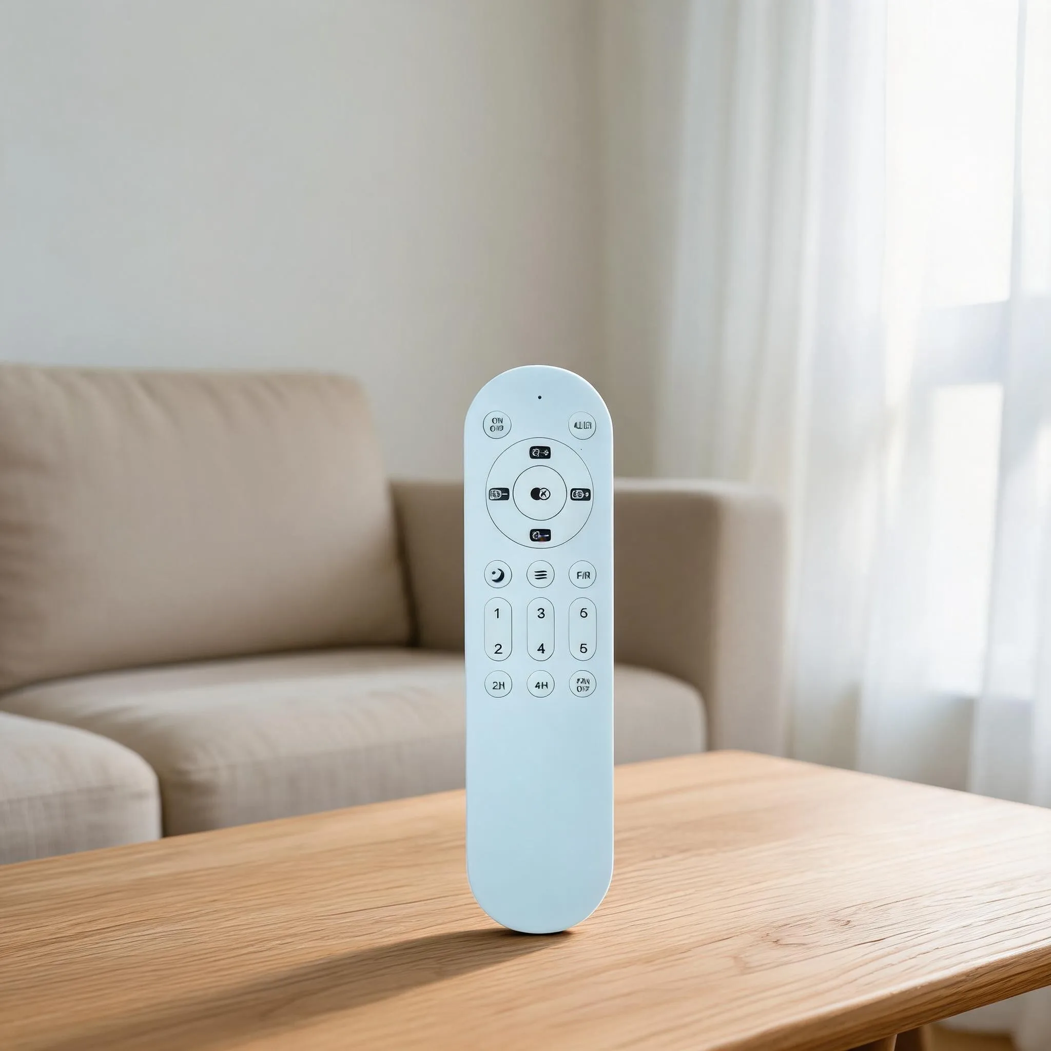 Ceiling Fan Light Controller 110V Infrared Remote for For straight Mount Fans with Color Temperature Switching