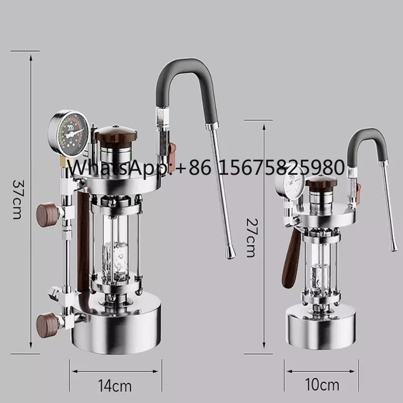 Trin Portable Steam Milk Frother Latte Art Coffee Tool
