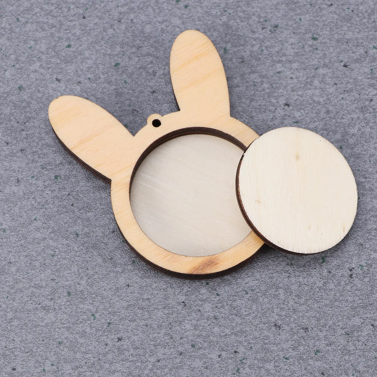 

12Pcs Handmade Wooden Stitch Hoops Refined Grinding Craft Frames for Embroidery DIY Sewing Projects Pendant Decoration Cross