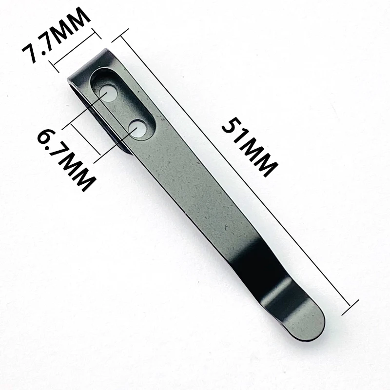 1piece Back Clip for DIY Folding Pocket Knife Tool DIY Accessories Multi Design Back Clip Custom Folding Knife Back Clip Holder