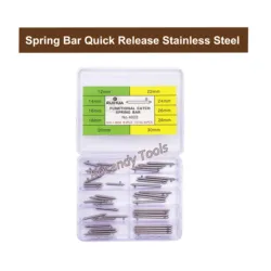 Quick Release Spring Bar Stainless Steel Watch Repair Tools 10 Size 40 Pieces