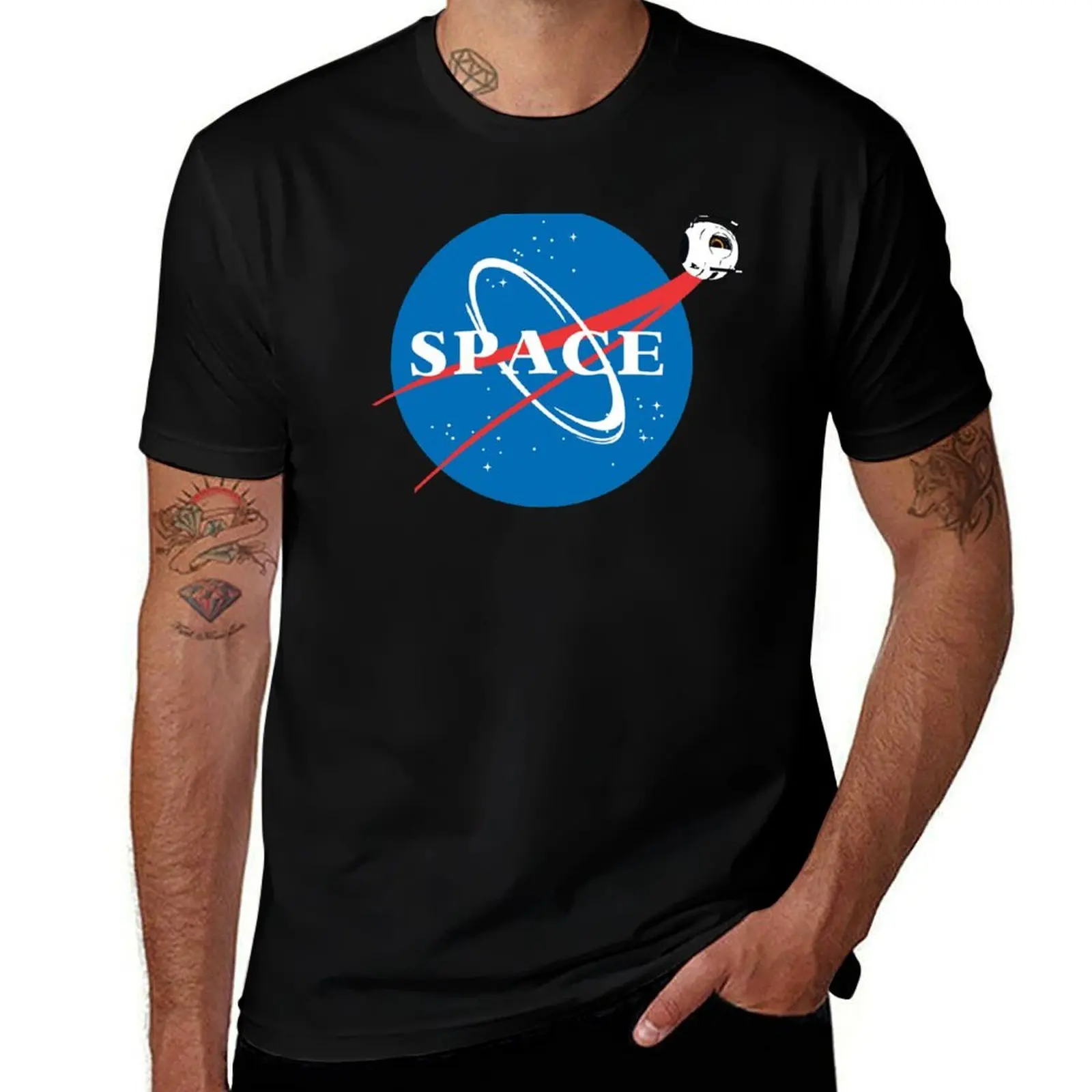Portal Space T-Shirt Casual Light Summer Short Sleeve Top
