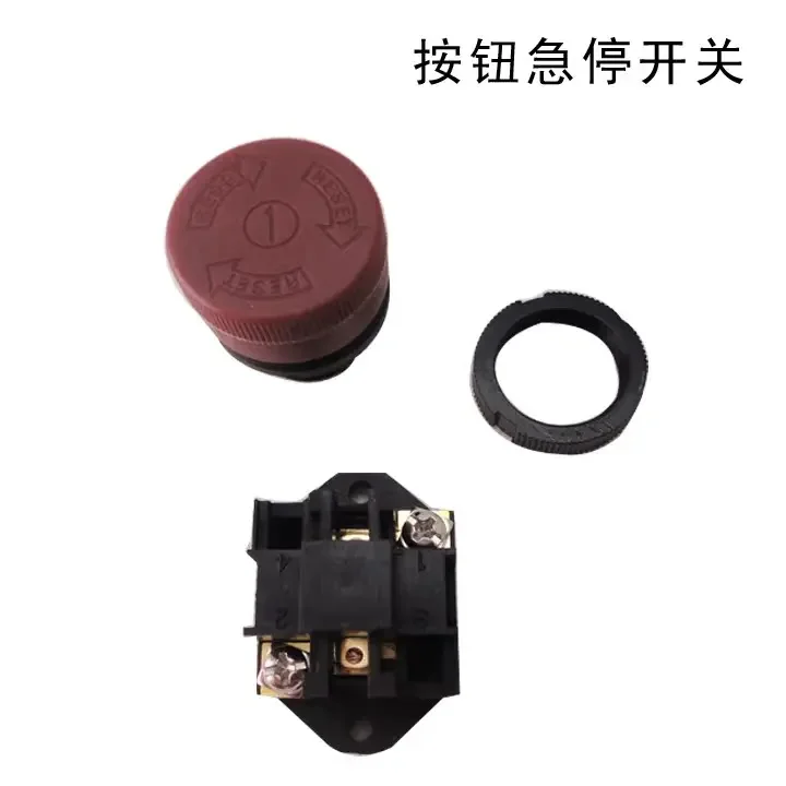 Button emergency stop switch button  high end mushroom head