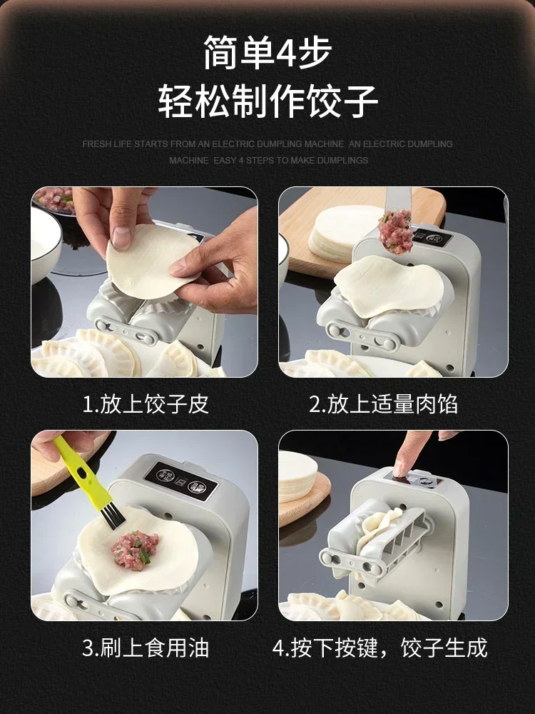 FirmHome Storeautomatic Dumpling Wrapping Machine For Home Electric Small Dumpling Wrapping Machine Tool For Lazy People To Wrap