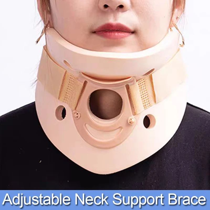 

1Pcs Adjustable Neck Brace-Medical Cervical Traction Collar Cervical