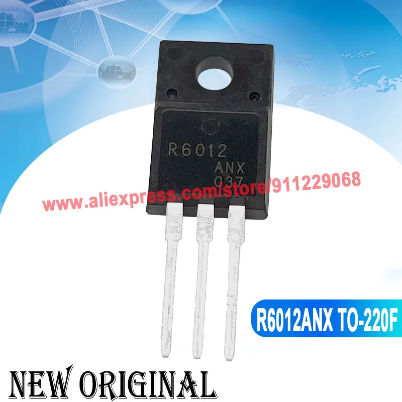 (5 Pieces) TA7820S  TO-220F / R6012ANX R6012  600V 12A / 7912A JRC7912A  / 45F123 GT45F123  TO-220F