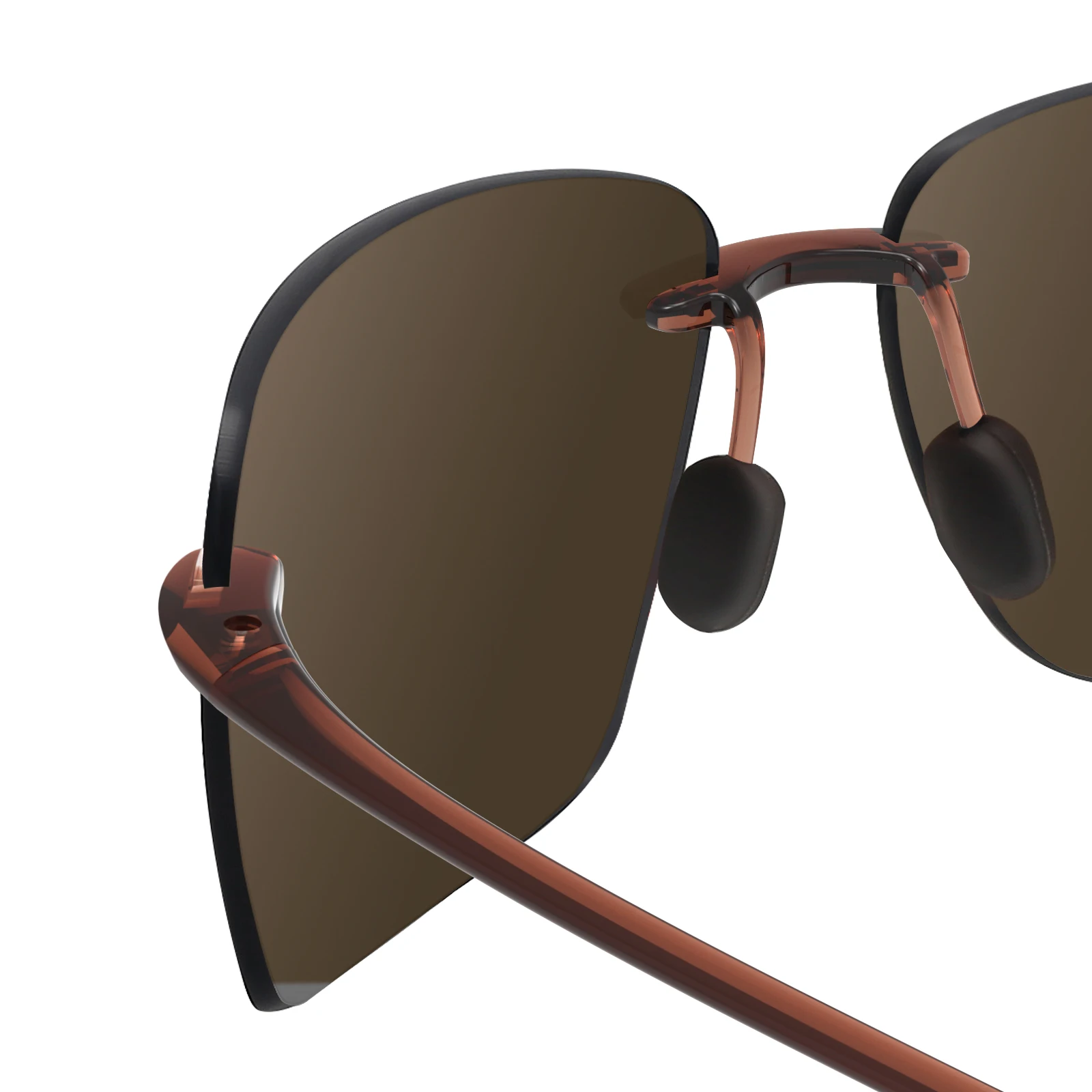 JULI Polarisierte Klassische Sportsonnenbrille für Männer & Frauen Tr90 Rahmenlos für Laufen Angeln Golf Autofahren Gafas De Sol Hombre MJ8 – Detail 17