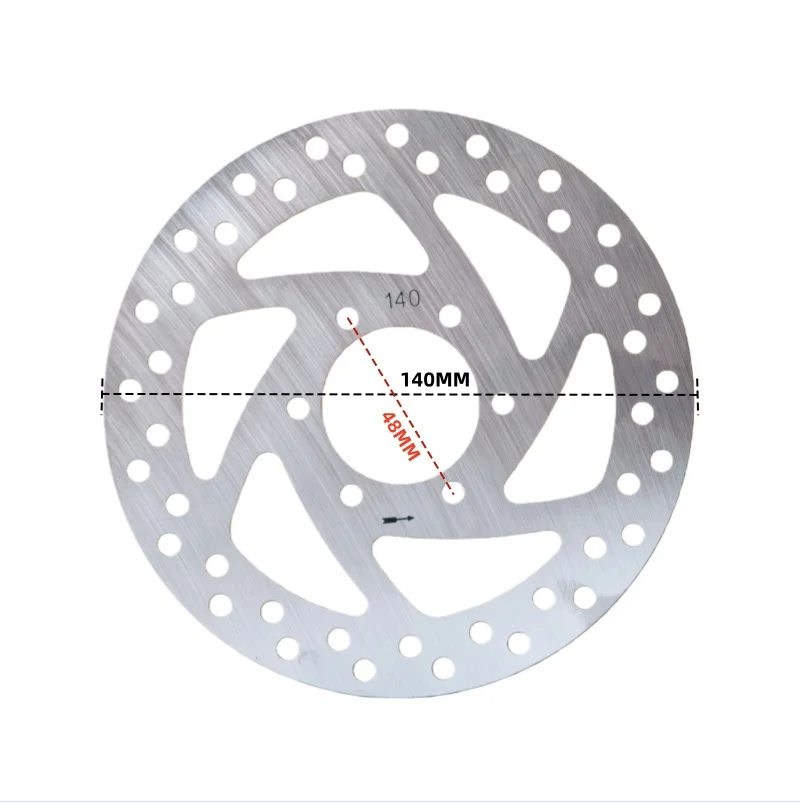 سكوتر كهربائي الفرامل الدوارات تركيب الملعب الصف 48 مللي متر في الهواء الطلق الدراجات مكبح قرصي الدوار 120/140 مللي متر مع مسامير #3