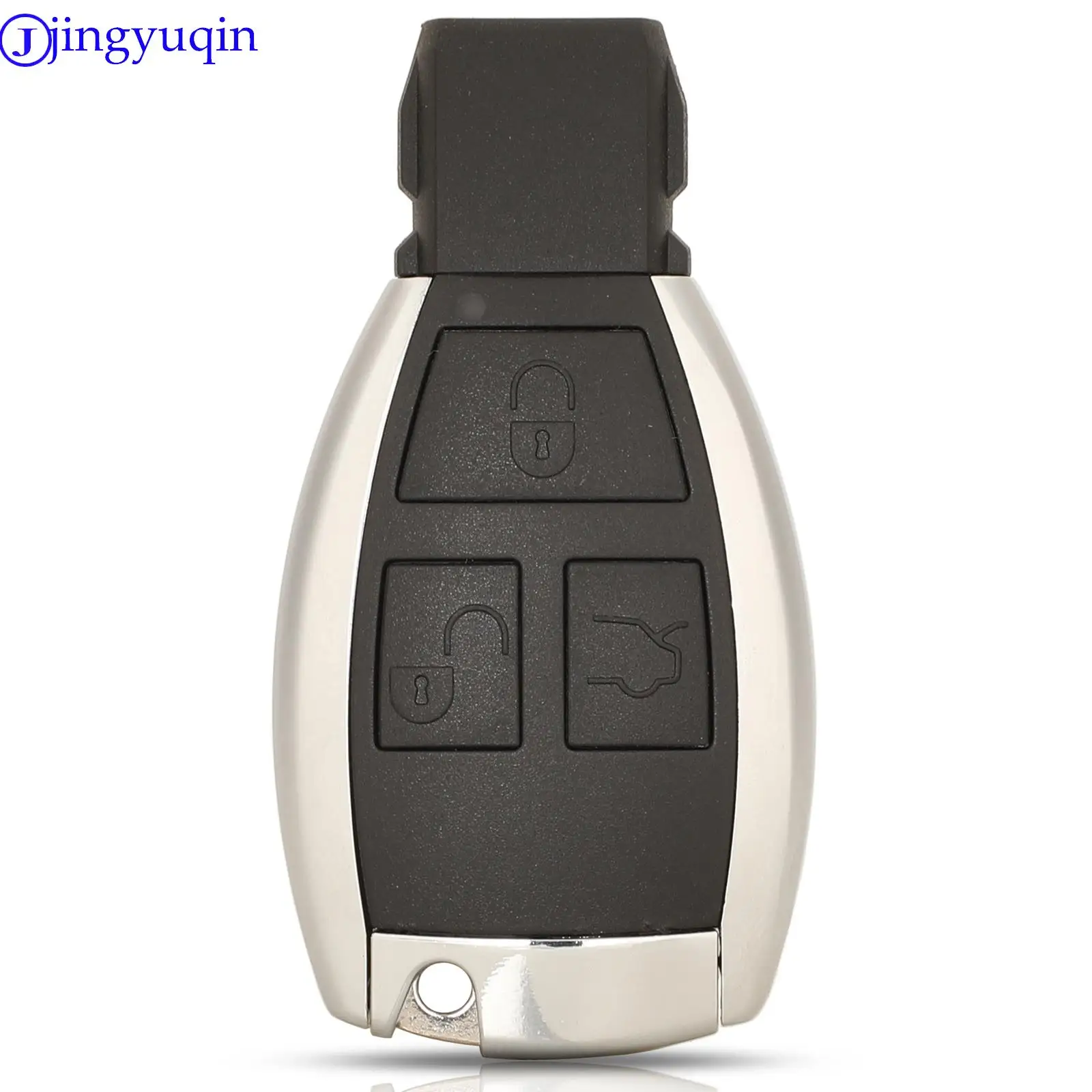 jingyuqin Modified Car Key Shell Case Cover For Mercedes Benz B C E ML S CLK CL Replacement Smart Car Key Shell 3Buttons