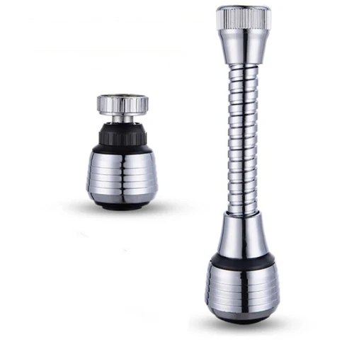 Grifo de cocina con rotación de 360 grados, grifo de ahorro de agua, rociador de ducha, cabezal de ducha de baño, conector de boquilla de filtro