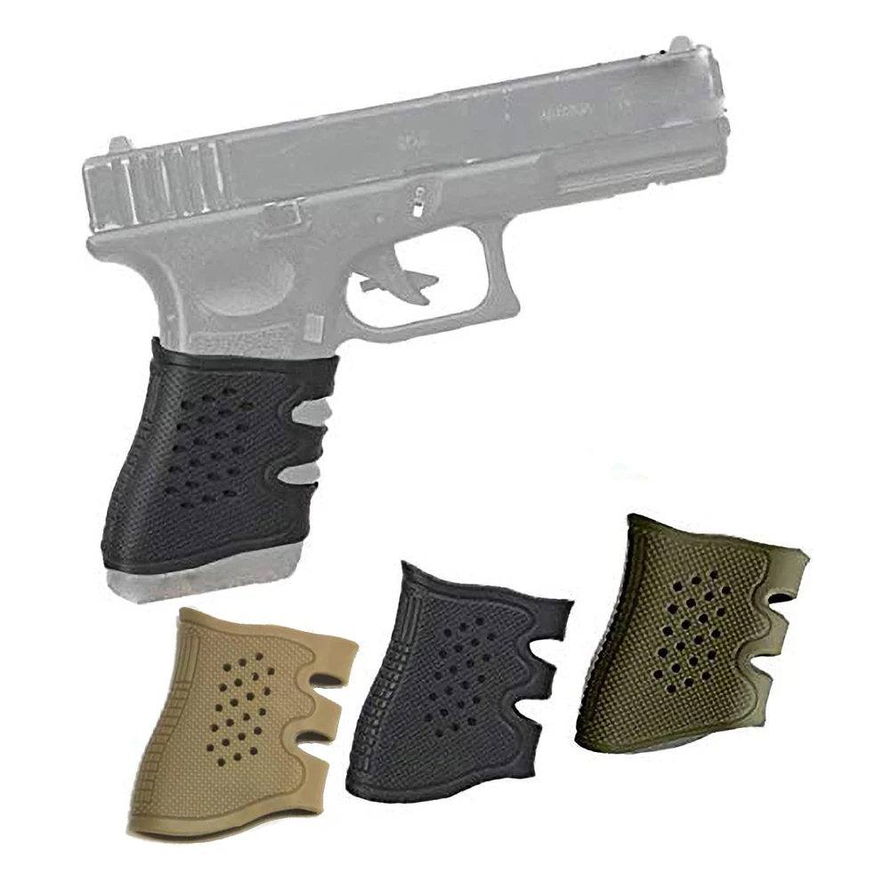 

Glock Handgun Holster Anti Slip Tactical Pistol Rubber Protect Cover Grip Shooting Glock Holster Hunting Glock Accessory