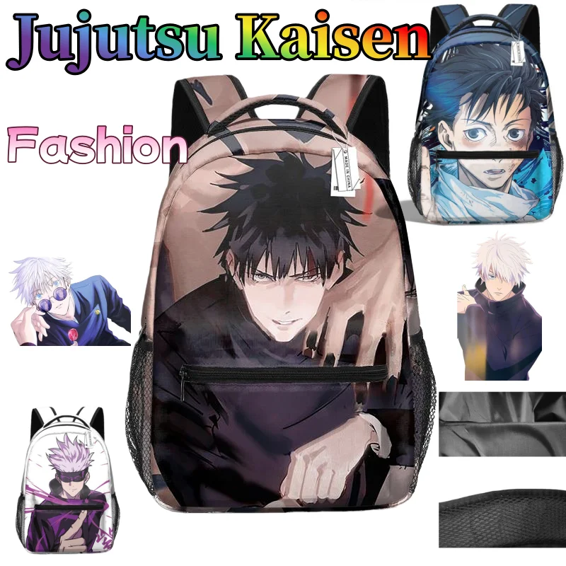 

Jujutsu Kaisen Backpack Cute Fashion Cartoon Creative Large Capacity School Bag for Boys and Girls, Birthday Gift for Friends