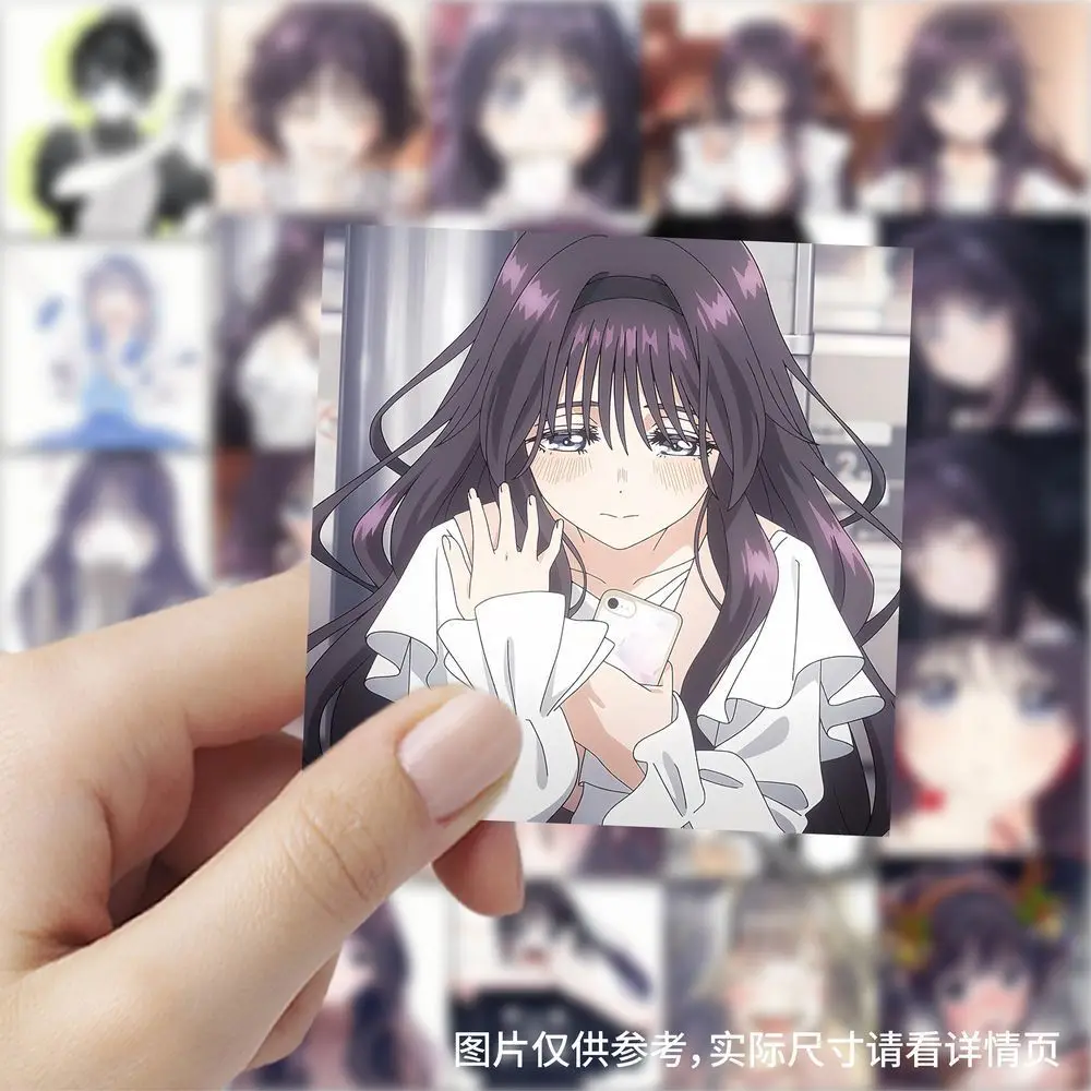 Tsumugi Rintaro Anime Sticker Kaoru Hana Wa Rin To Saku Stationery Stickers Cartoon Handbook Water Proof Student School Supplies