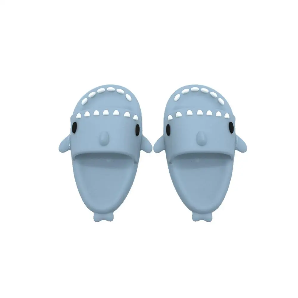 1/2/4PCS Slipper Boy Clapper Children\'s Home Sandals Cartoon Shark Flip Flops Platform Cloud Slide for Kids