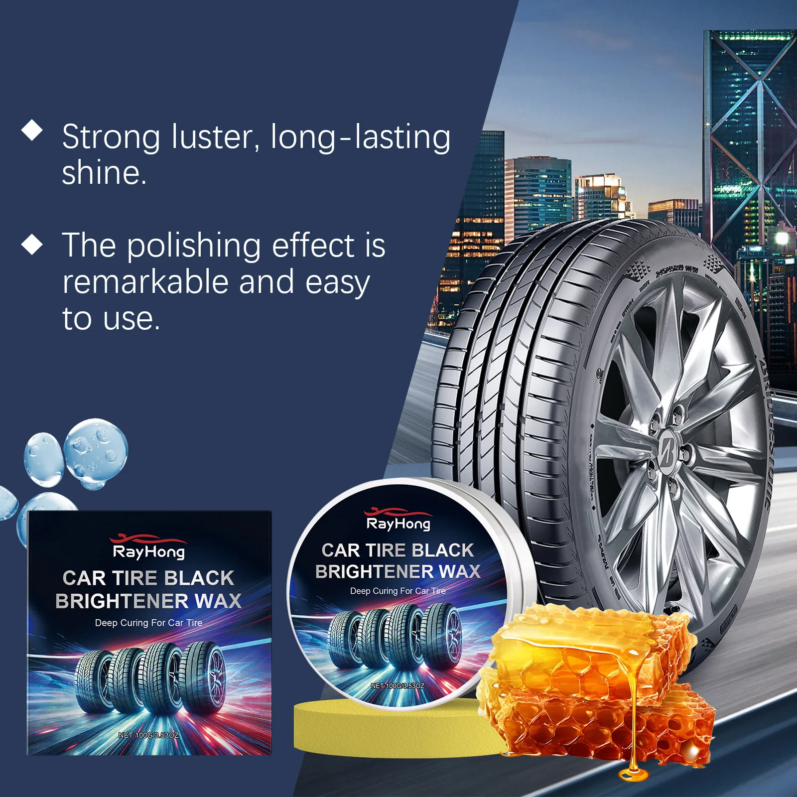 

Универсальные пластиковые наборы для ремонта автомобильных шин, полировочный воск, крем для восстановления салона автомобиля, усилитель блеска шин, средство против старения