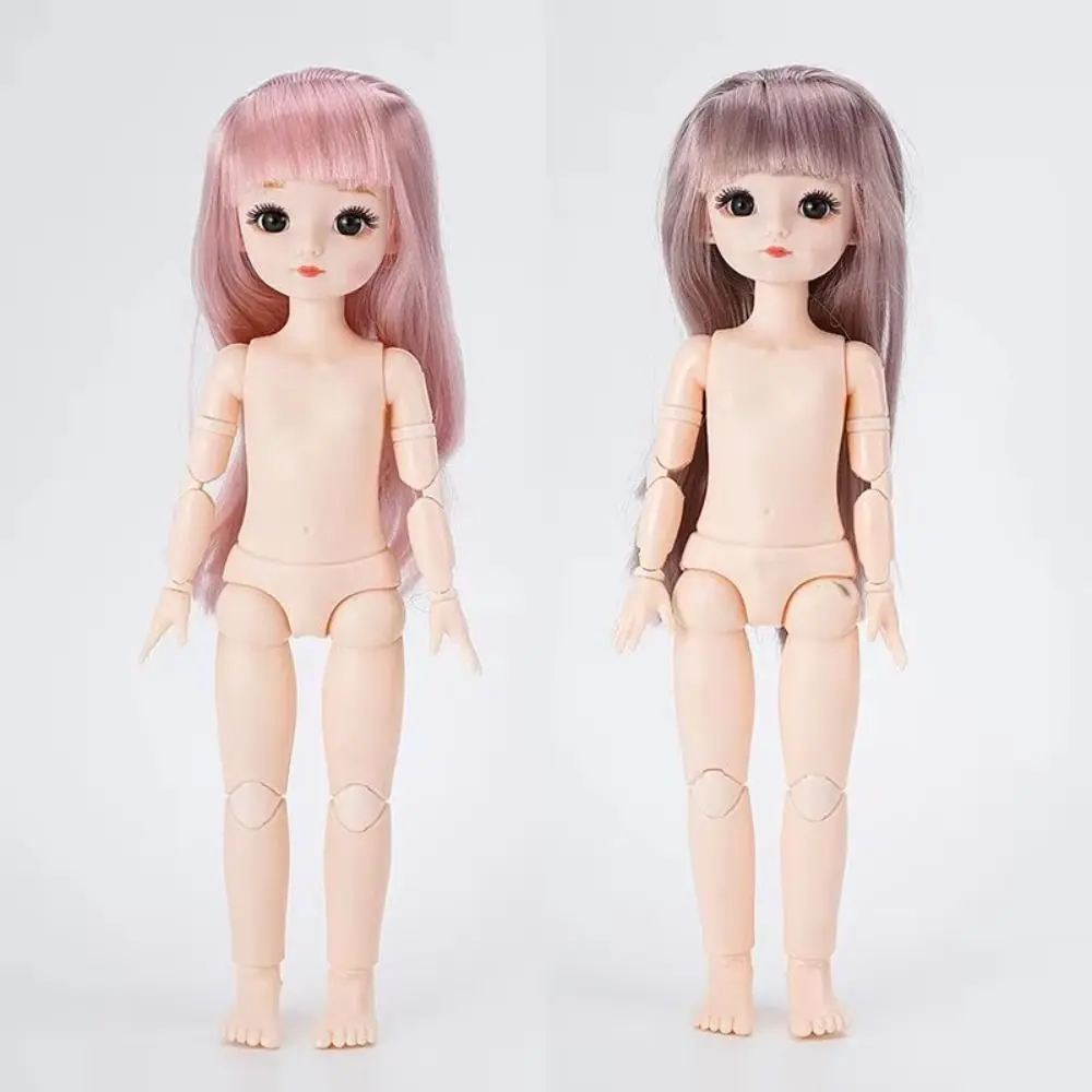 1/6 SD 30cm BJD Dolls&Clothes Attractive Eyes 23 Moveable Joints 30cm Dress Up BJD Dolls with Wig Make Up Long Hair