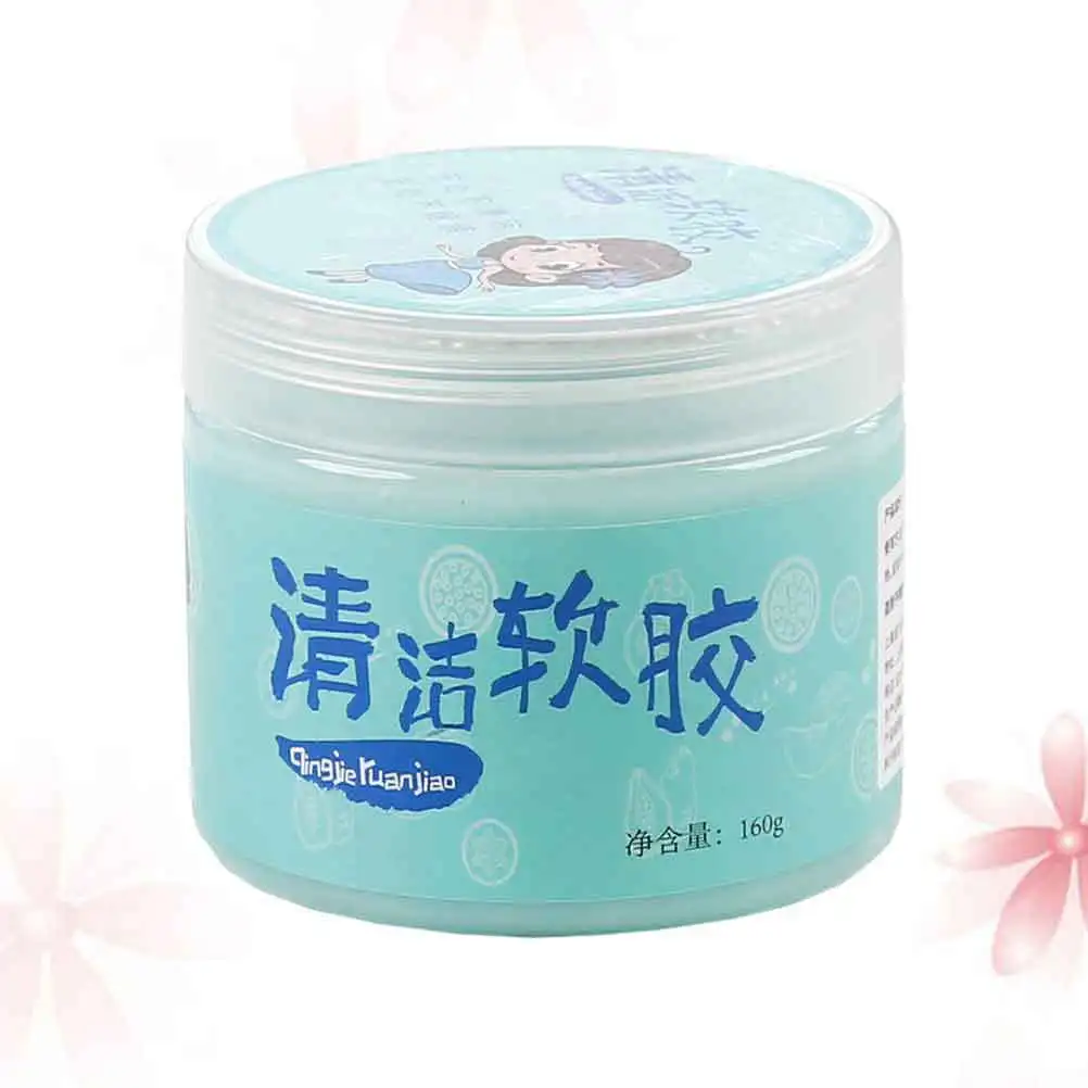 

1 шт. небесно-голубой чистящий гель для клавиатуры ноутбука, универсальный инструмент для удаления пыли, легкая и многоразовая глина для чистки клавиатуры