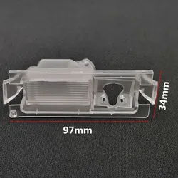 YIFOUM Car Rear View Camera Bracket License Plate Light Housing Mount For Hyundai Accent Solaris Verna/Kia K2 Rio Ceed Hatchback