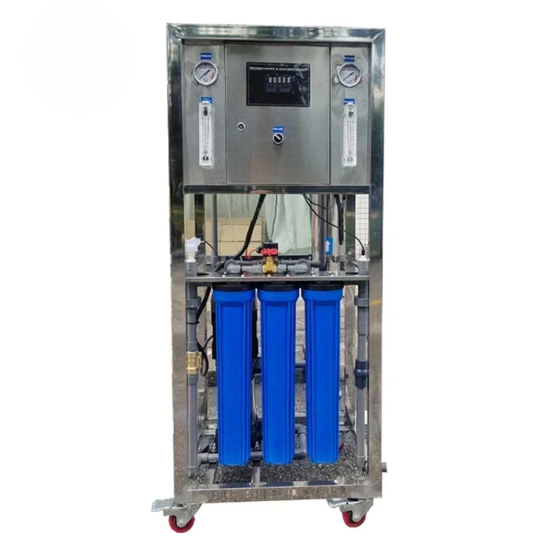 

Portable Reverse Osmosis Machinery Water Treatment Equipment Groundwater Well Water RO Filter Mineral Water Making Machine