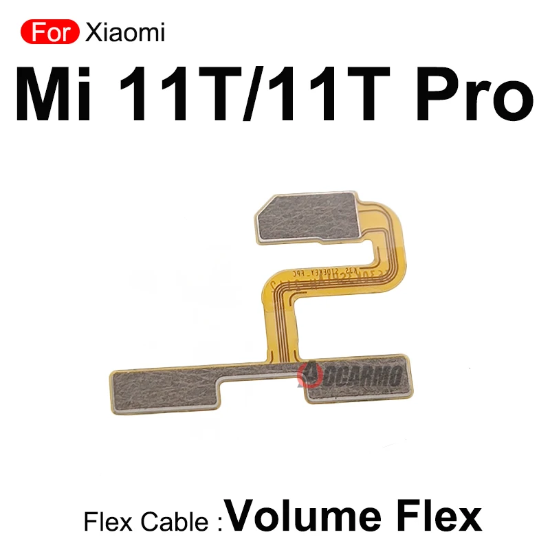 Для Xiaomi 11T Pro Mi 11 Ultra 13T 13 Pro 11Lite Voulume Кнопки вверх и вниз Гибкий кабель Запасные части