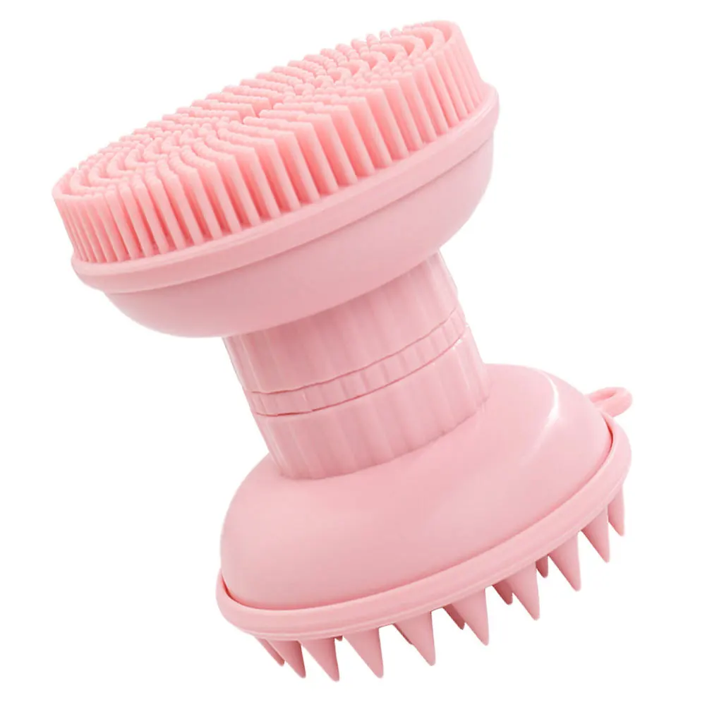 แปรงล้างหน้าซิลิโคน 1 ชิ้น แปรงขัดผิวแบบใช้มือ ขจัดสิ่งสกปรกในรูขุมขน นวดหน้า บำรุงผิว เครื่องมือทำความสะอาดผิว