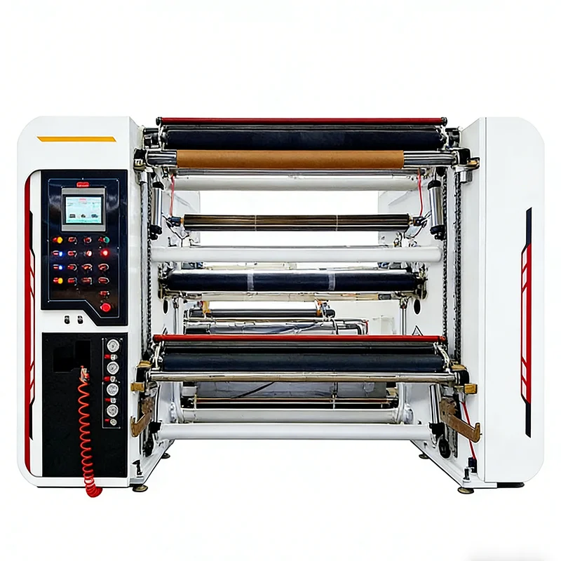 Paper Slitting Machine Industrial Precision Cutter for All Paper Types Tissue Newspaper Cardboard Roll Slitting Equipment