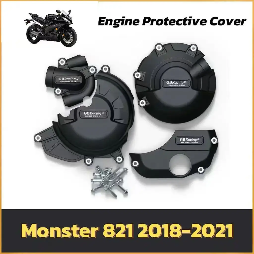 

for Ducati MONSTER 821 2018-2021 Engine guard cove Motorcycle Engine Protection Cover